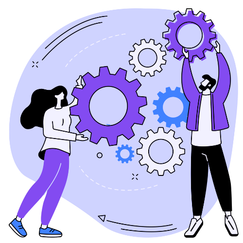 Data processing icon